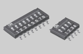 A6H滑动型DIP开关