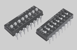 A6TN滑动型DIP开关