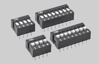 A6E-N滑动型DIP开关
