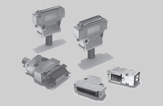 XM2S D-Sub连接器组装式外罩
